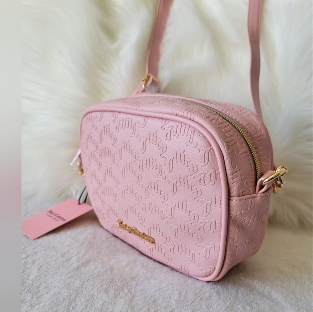 💕▪️JUICY COUTURE▪️ best seller camera pink Diamond CROSSBODY